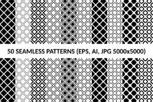 50 Seamless Square Patterns for Designers & Creators