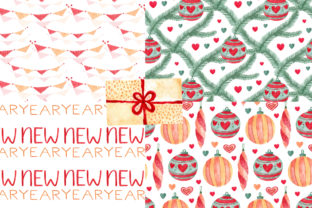 Christmas Watercolor Patterns: Beautiful, Versatile & Ready-to-Use Design Resources