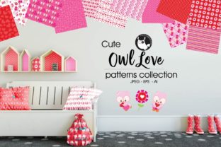 Cute Owl Love Patterns