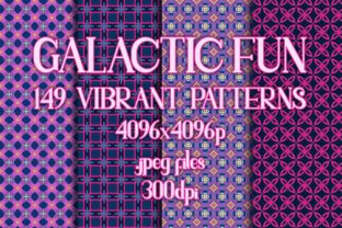 Galactic Fun - Vibrant Patterns