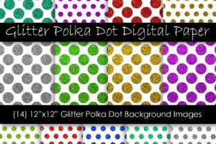 Glitter Polka Dot Patterns: A Practical Digital Paper Resource for Designers and Makers