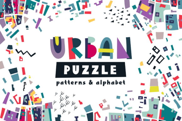 Urban Puzzle - Patterns Alphabet